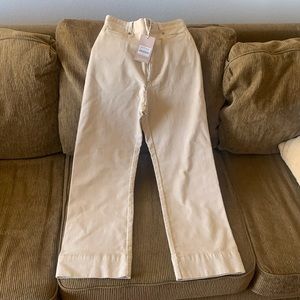 Ghanda tan corduroy pants